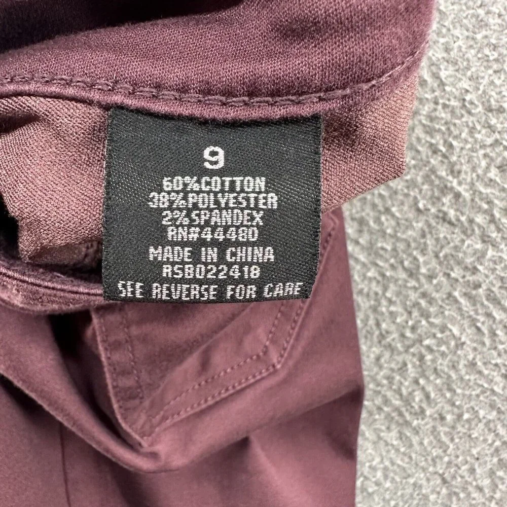 Tinseltown‎ Pants Juniors Size 9 Maroon Jeggings Juniors Size 9